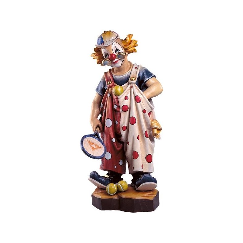 Clown Tennisspieler