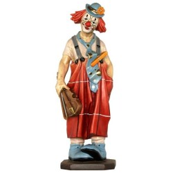 Clown with violin