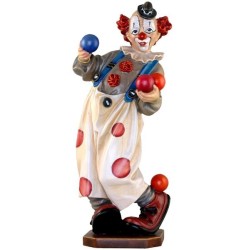 Clown with balls