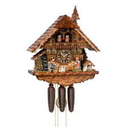 Cuckoo clock with woodcutter 3 days