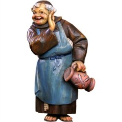 Monk Cellarman with Jug