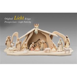 Light Nativita SET 17 figurines+Stable Light