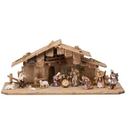 MA Nativity Set 14 pcs. - Stable Holy Night