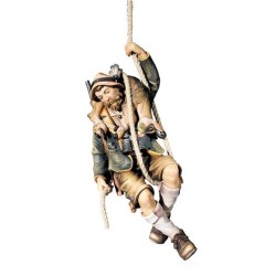 Hunter rappeling