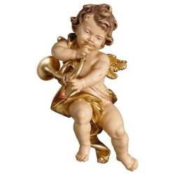 Cherub with horn