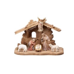 ZI Nativity set 8 pcs-stab.Tyrol for Holy Family