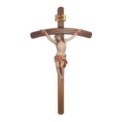 Christus mit Kreuz bemalt