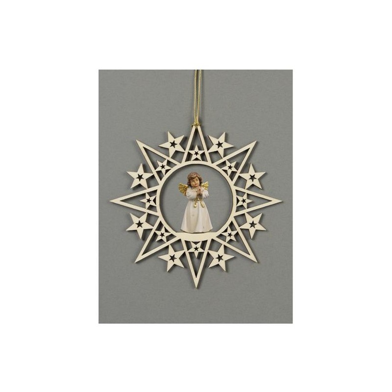 Star with praying angel